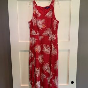 Beautiful Red floral dress.